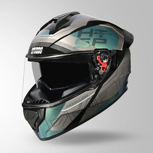 DRIFTER D6 REBELLION CHAMELEON DECOR BLACK & BLUE