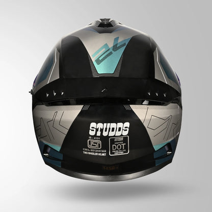 DRIFTER D6 REBELLION CHAMELEON DECOR BLACK & BLUE