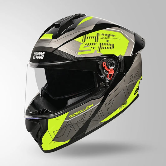 DRIFTER D6 REBELLION DECOR BLACK / FLUORESCENT YELLOW & YELLOW