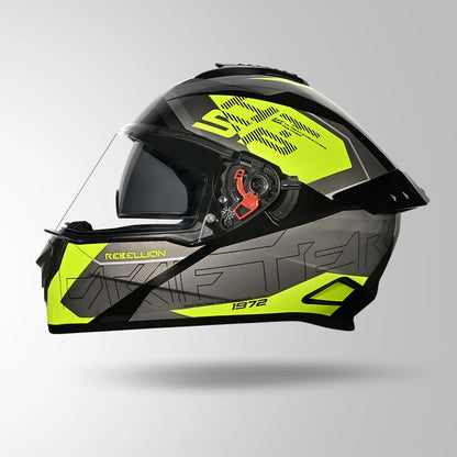 DRIFTER D6 REBELLION DECOR BLACK / FLUORESCENT YELLOW & YELLOW