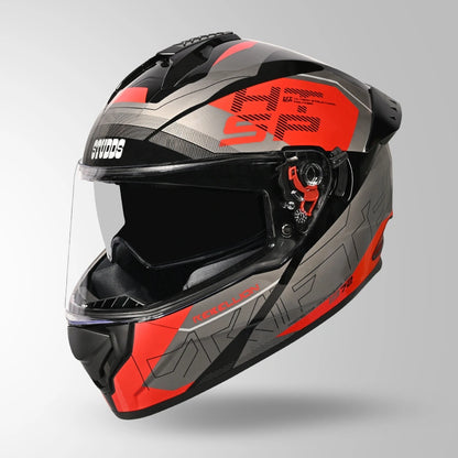 DRIFTER D6 REBELLION DECOR BLACK / GREY & RED