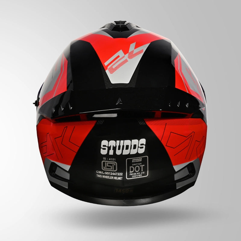 DRIFTER D6 REBELLION DECOR BLACK & RED