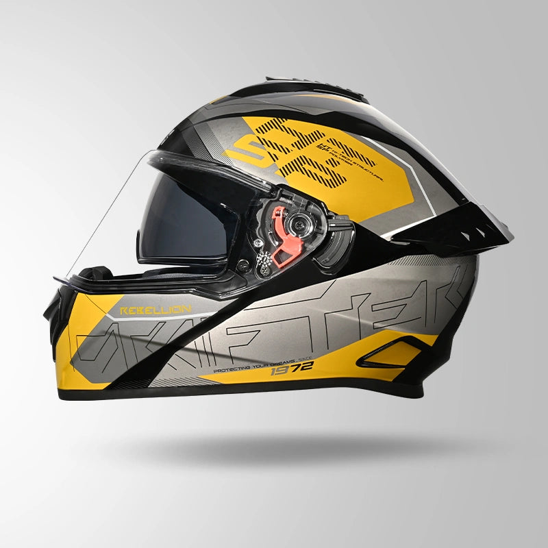 DRIFTER D6 REBELLION DECOR BLACK & YELLOW