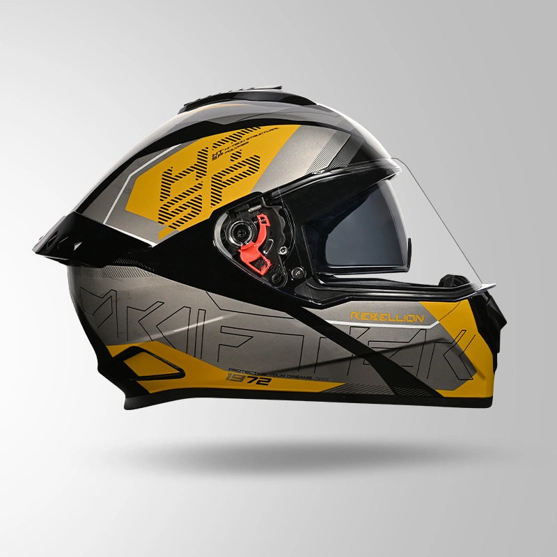 DRIFTER D6 REBELLION DECOR BLACK & YELLOW