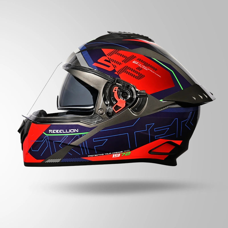 DRIFTER D6 REBELLION DECOR GREY & BLUE