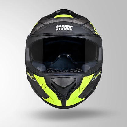 DRIFTER D6 REBELLION DECOR MATT BLACK / FLUORESCENT YELLOW & YELLOW