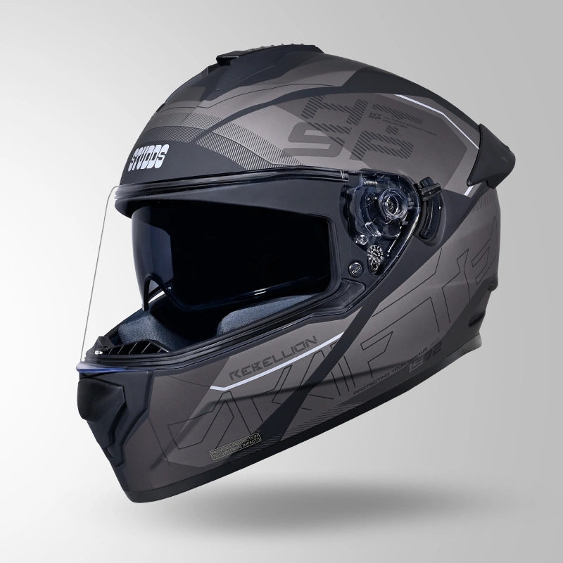 DRIFTER D6 REBELLION DECOR MATT BLACK & GREY