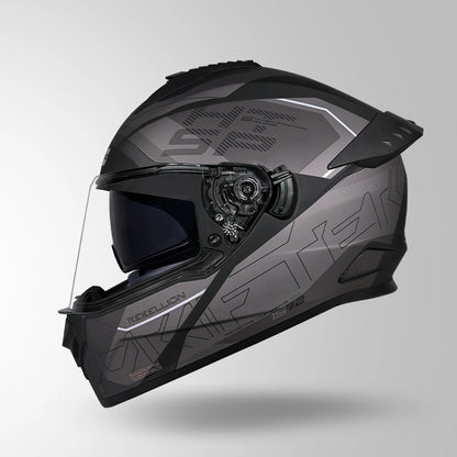DRIFTER D6 REBELLION DECOR MATT BLACK & GREY