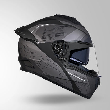 DRIFTER D6 REBELLION DECOR MATT BLACK & GREY
