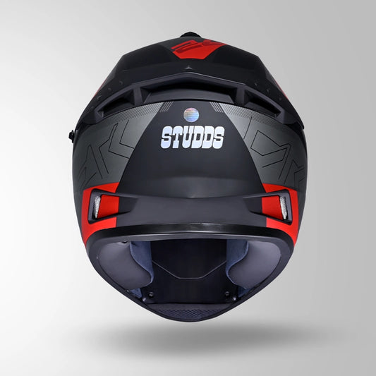 DRIFTER D6 REBELLION DECOR MATT BLACK / GREY & RED