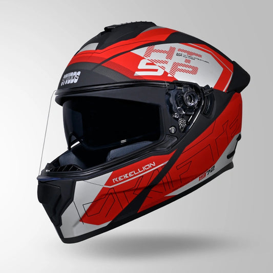 DRIFTER D6 REBELLION DECOR MATT BLACK & RED