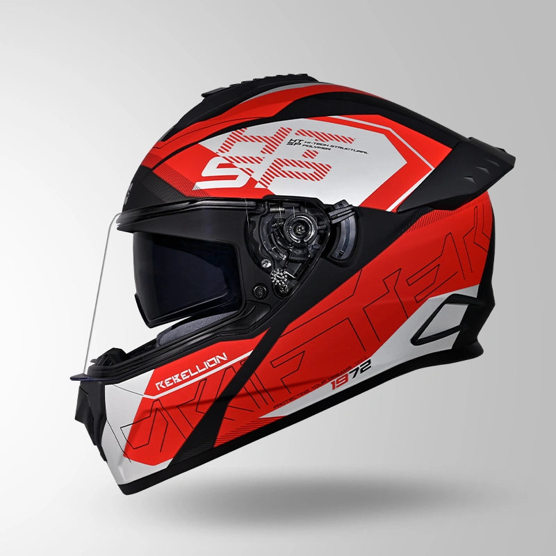 DRIFTER D6 REBELLION DECOR MATT BLACK & RED