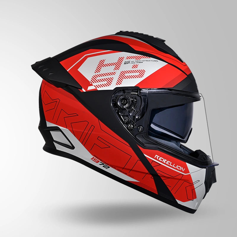 DRIFTER D6 REBELLION DECOR MATT BLACK & RED