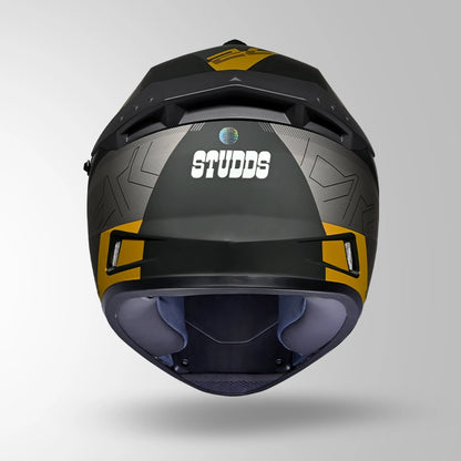 DRIFTER D6 REBELLION DECOR MATT BLACK & YELLOW