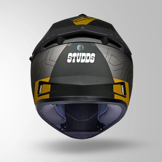 DRIFTER D6 REBELLION DECOR MATT BLACK & YELLOW