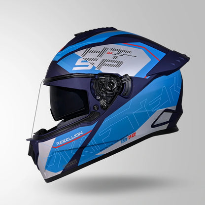 DRIFTER D6 REBELLION DECOR MATT BLUE & BLUE