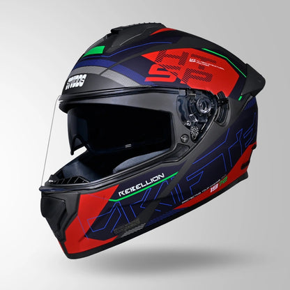 DRIFTER D6 REBELLION DECOR MATT GREY & BLUE