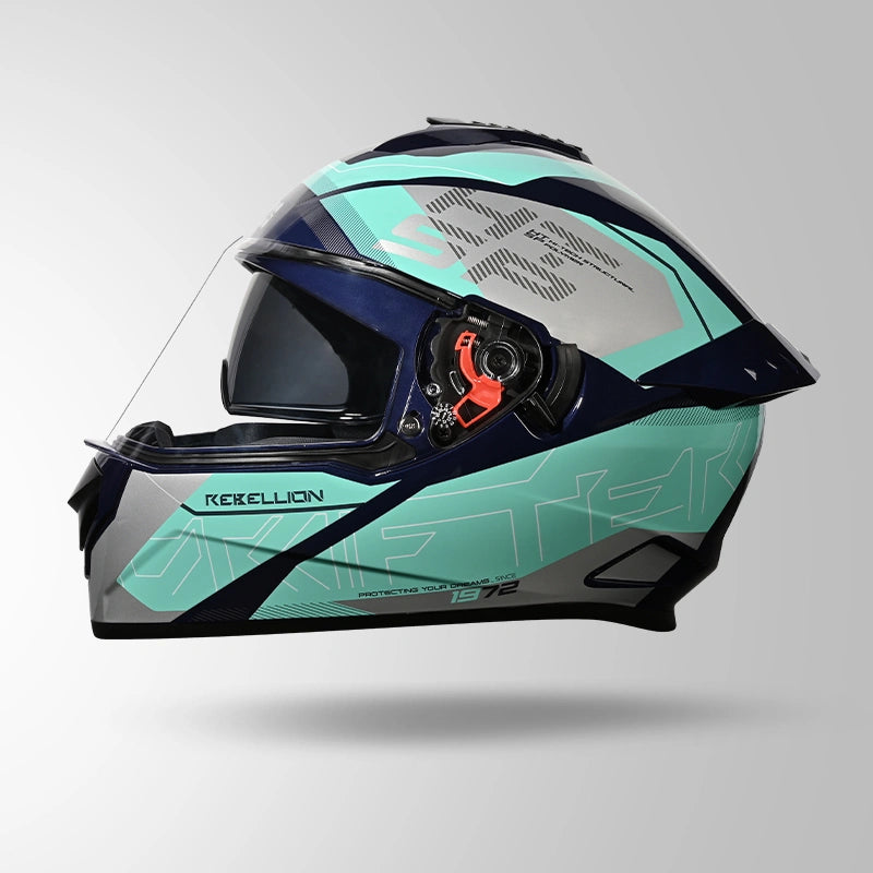 DRIFTER D6 REBELLION DECOR TURQUOISE BLUE & BLUE