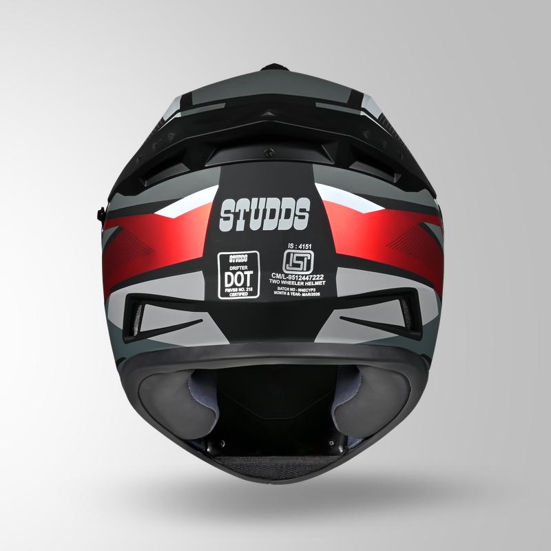 DRIFTER ELEKTRA BLACK & RED WITH METALLIC FOIL