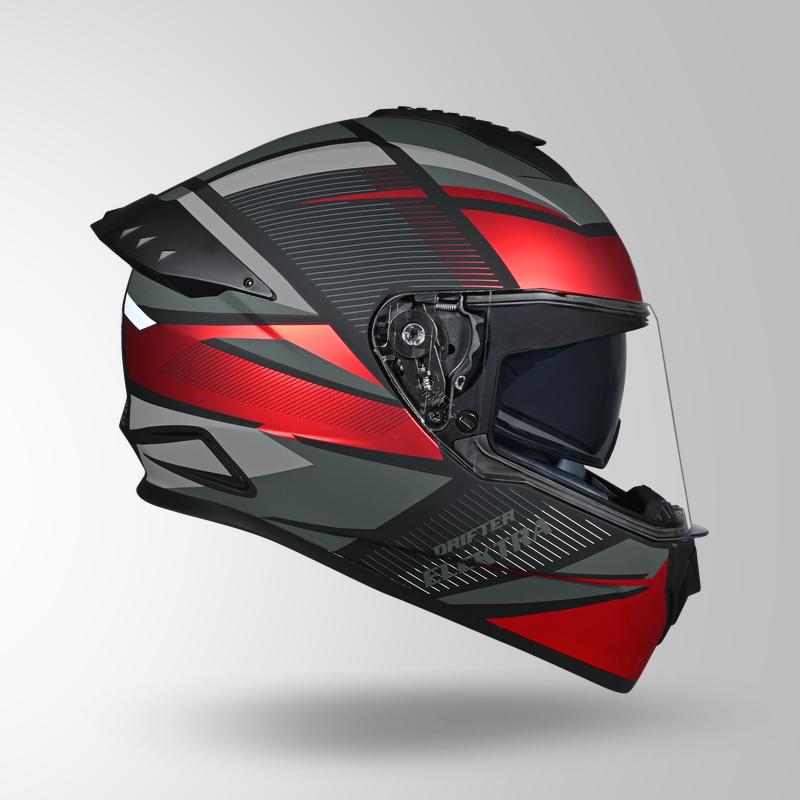 DRIFTER ELEKTRA BLACK & RED WITH METALLIC FOIL