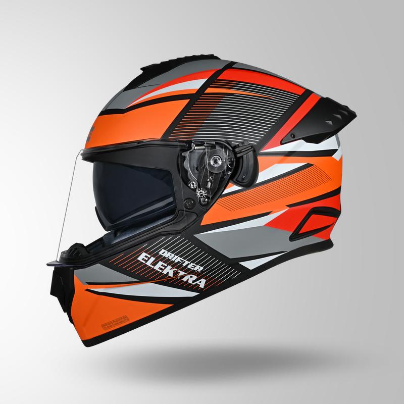 DRIFTER ELEKTRA MATT BLACK & ORANGE