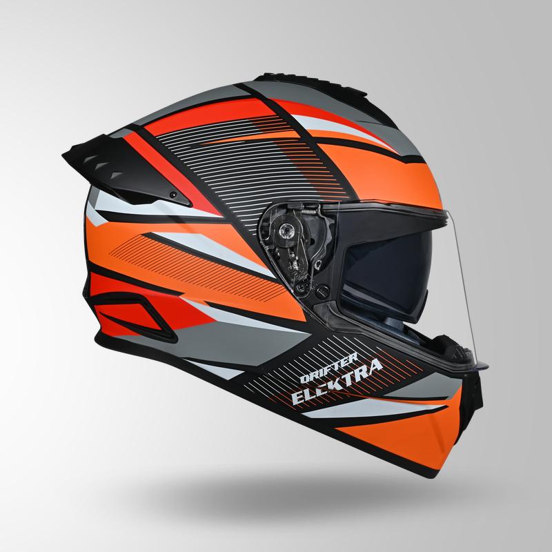 DRIFTER ELEKTRA MATT BLACK & ORANGE
