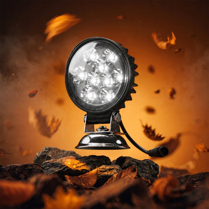 LGP 12 LED Cap Fog Lamp for Bike | High-Brightness Waterproof Auxiliary Light | Universal Fit for All Motorcycles & Scooters