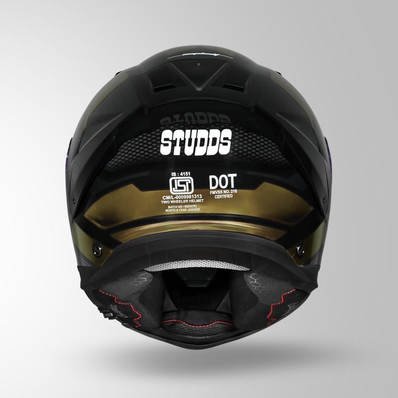 HELIOS ASPHALT CHROME EDITION BLACK & GOLDEN