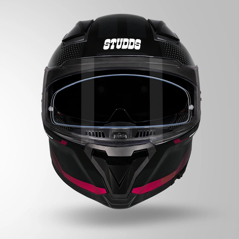 HELIOS ASPHALT CHROME EDITION BLACK & MAGENTA PINK