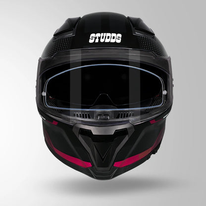 HELIOS ASPHALT CHROME EDITION BLACK & MAGENTA PINK