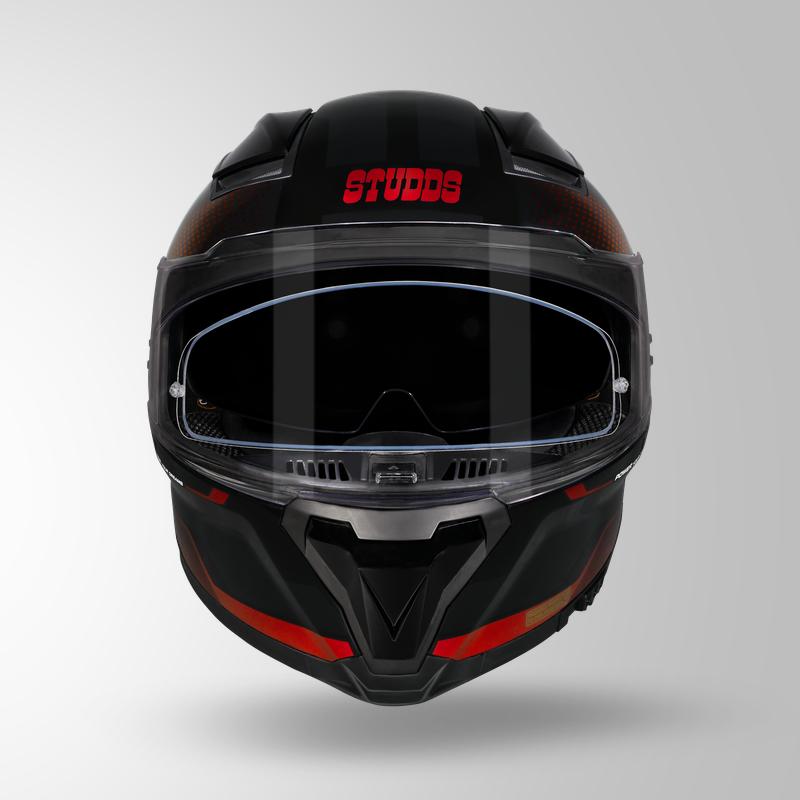 HELIOS ASPHALT CHROME EDITION BLACK & RED