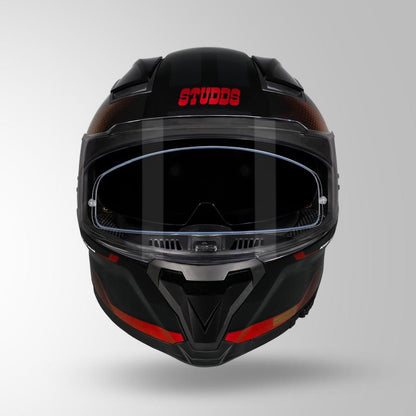 HELIOS ASPHALT CHROME EDITION BLACK & RED