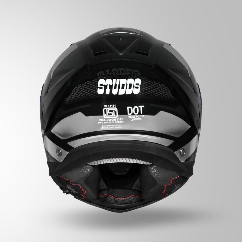 HELIOS ASPHALT CHROME EDITION BLACK & SILVER