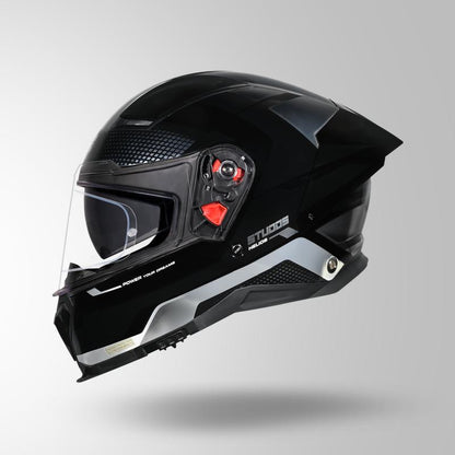 HELIOS ASPHALT CHROME EDITION BLACK & SILVER