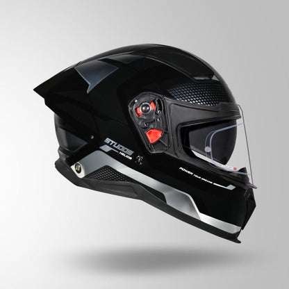 HELIOS ASPHALT CHROME EDITION BLACK & SILVER
