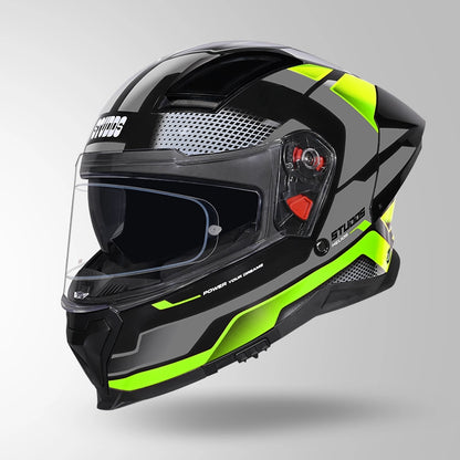 HELIOS D1 ASPHALT DECOR BLACK & GREEN