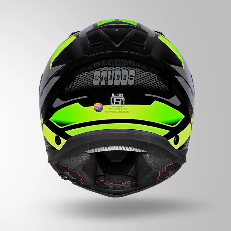 HELIOS D1 ASPHALT DECOR BLACK & GREEN