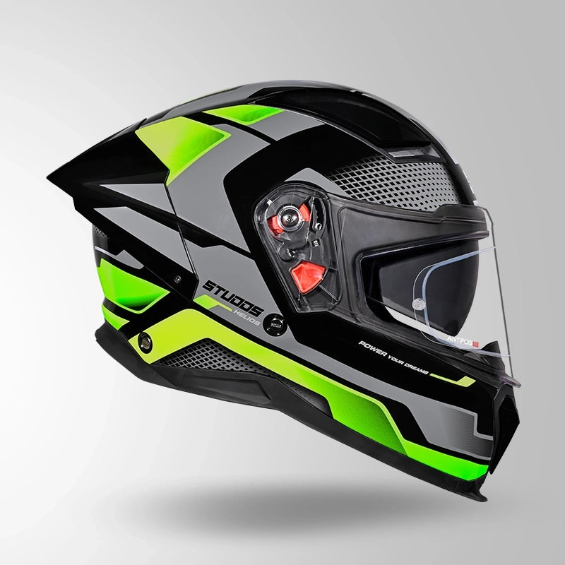 HELIOS D1 ASPHALT DECOR BLACK & GREEN