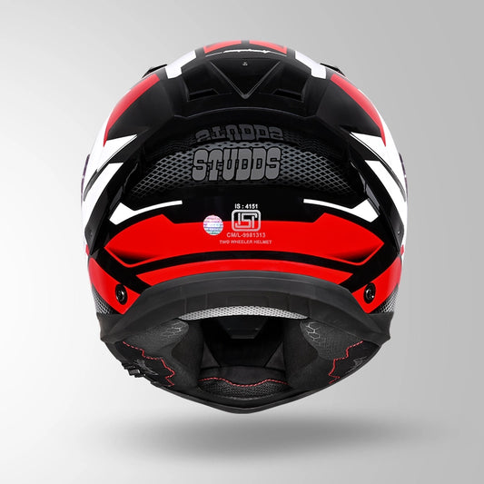 HELIOS D1 ASPHALT DECOR BLACK & RED