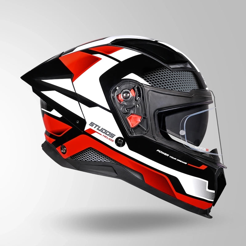 HELIOS D1 ASPHALT DECOR BLACK & RED
