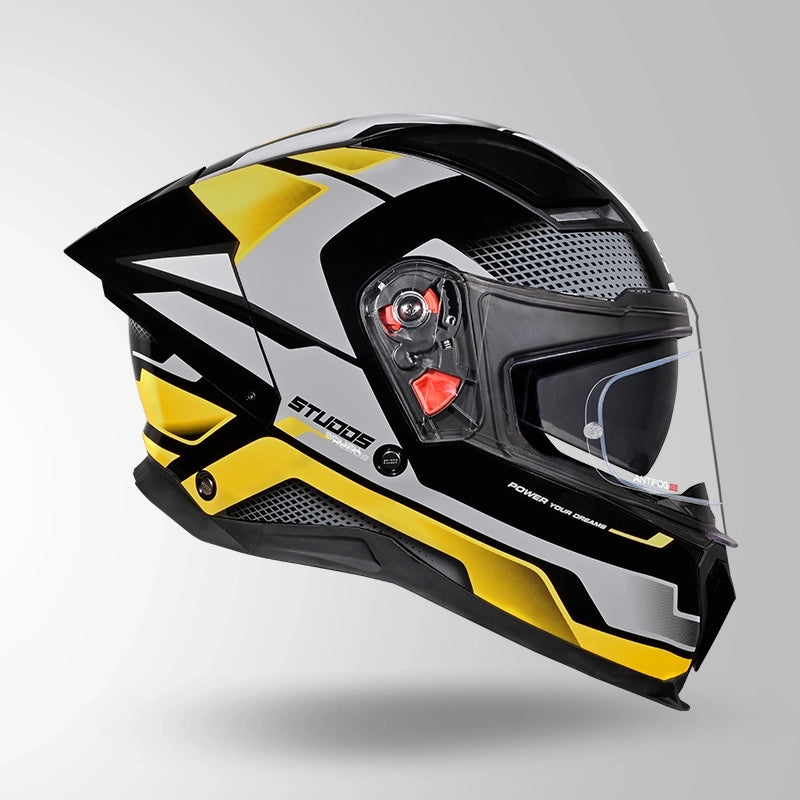 HELIOS D1 ASPHALT DECOR BLACK & YELLOW