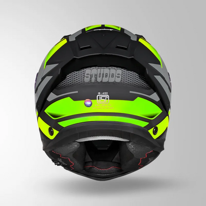 HELIOS D1 ASPHALT DECOR MATT BLACK & GREEN