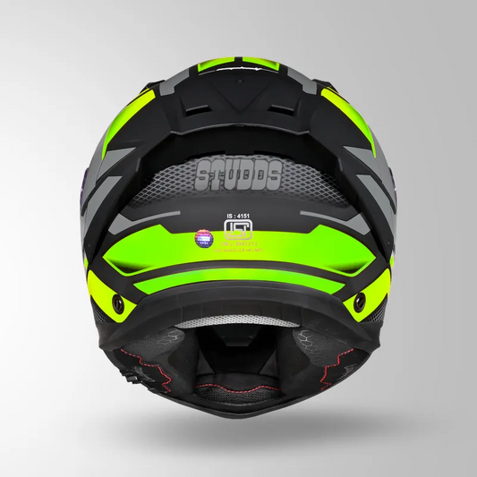 HELIOS D1 ASPHALT DECOR MATT BLACK & GREEN