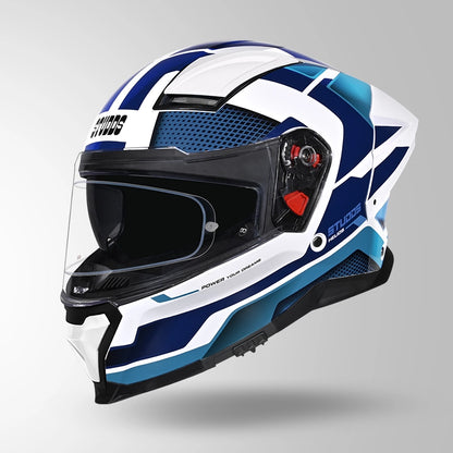 HELIOS D1 ASPHALT DECOR WHITE & BLUE
