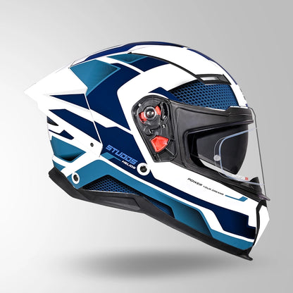 HELIOS D1 ASPHALT DECOR WHITE & BLUE