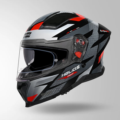 HELIOS D2 CIRCUIT DECOR BLACK & RED