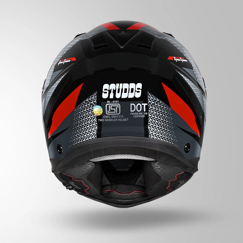 HELIOS D2 CIRCUIT DECOR BLACK & RED