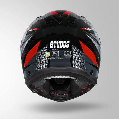 HELIOS D2 CIRCUIT DECOR BLACK & RED
