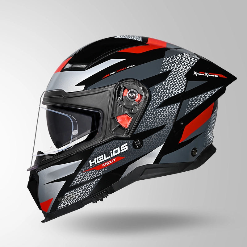 HELIOS D2 CIRCUIT DECOR BLACK & RED