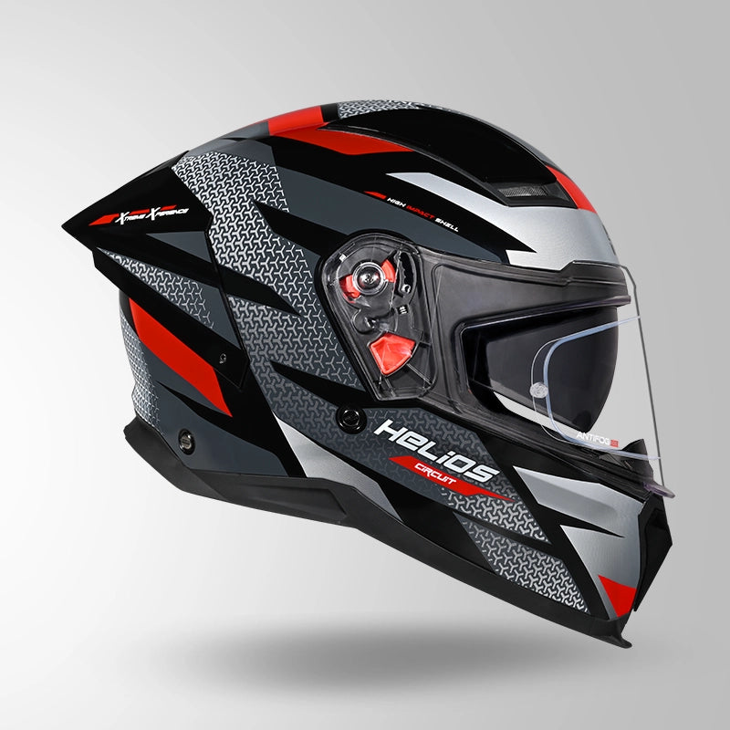 HELIOS D2 CIRCUIT DECOR BLACK & RED